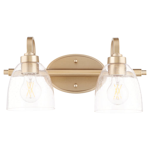 Quorum Home Quorum - 5060-2-280 - Two Light Vanity - Aged Brass