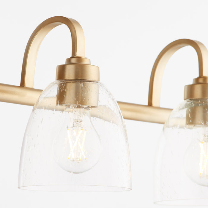 Quorum Home Quorum - 5060-4-280 - Four Light Vanity - Aged Brass