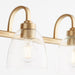 Quorum Home Quorum - 5060-4-280 - Four Light Vanity - Aged Brass
