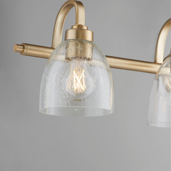 Quorum Home Quorum - 5060-4-280 - Four Light Vanity - Aged Brass