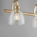 Quorum Home Quorum - 5060-4-280 - Four Light Vanity - Aged Brass