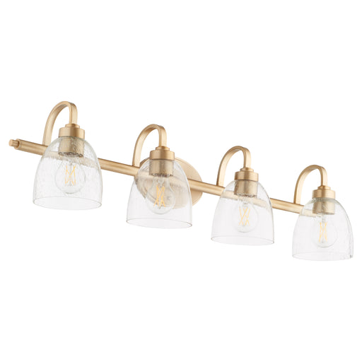 Quorum Home Quorum - 5060-4-280 - Four Light Vanity - Aged Brass