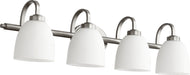 Quorum Home Quorum - 5060-4-64 - Four Light Vanity - Classic Nickel