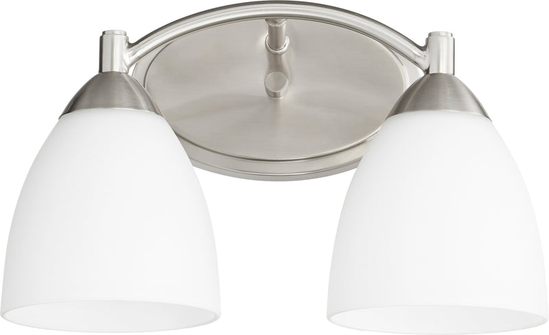 Quorum Home Quorum - 5069-2-65 - Two Light Vanity - Satin Nickel