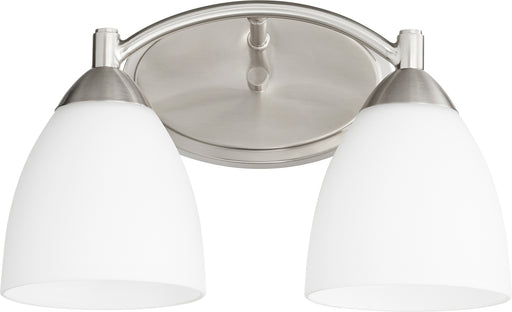 Quorum Home Quorum - 5069-2-65 - Two Light Vanity - Satin Nickel