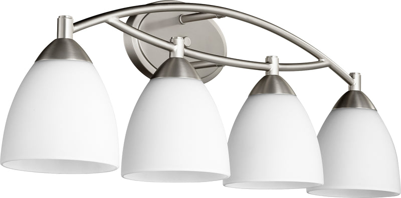 Quorum Home Quorum - 5069-4-65 - Four Light Vanity - Satin Nickel