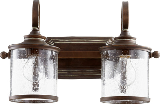 Quorum Home Quorum - 5073-2-39 - Two Light Vanity - Vintage Copper