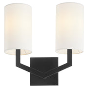 Quorum Home Quorum - 5078-2-59 - Two Light Wall Mount - Matte Black
