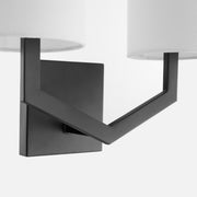Quorum Home Quorum - 5078-2-59 - Two Light Wall Mount - Matte Black