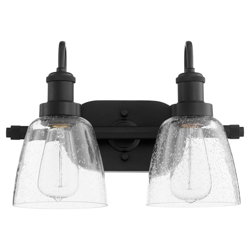 Quorum Home Quorum - 508-2-59 - Two Light Vanity - Matte Black