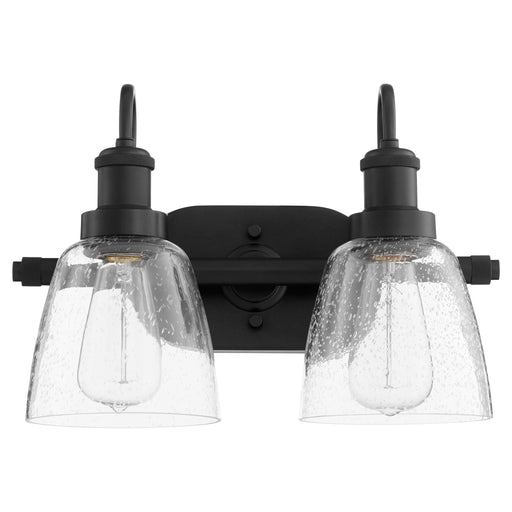 Quorum Home Quorum - 508-2-59 - Two Light Vanity - Matte Black