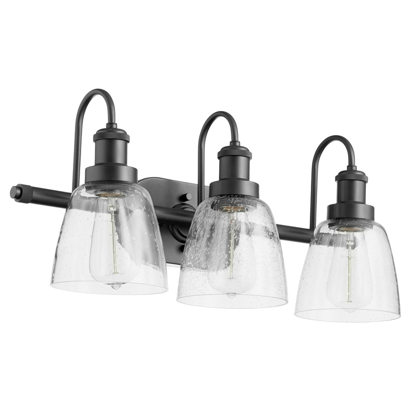 Quorum Home Quorum - 508-3-59 - Three Light Vanity - Matte Black