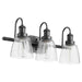 Quorum Home Quorum - 508-3-59 - Three Light Vanity - Matte Black