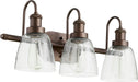 Quorum Home Quorum - 508-3-86 - Three Light Vanity - Oiled Bronze