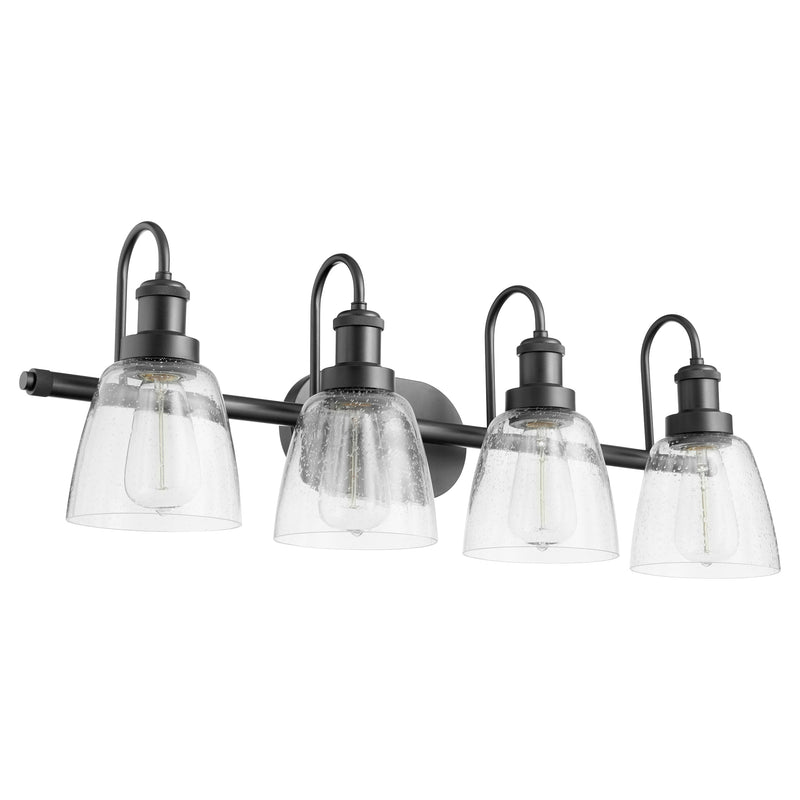 Quorum Home Quorum - 508-4-59 - Four Light Vanity - Matte Black