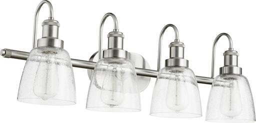 Quorum Home Quorum - 508-4-65 - Four Light Vanity - Satin Nickel