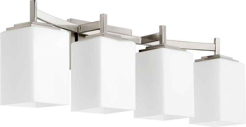 Quorum Home Quorum - 5084-4-65 - Four Light Vanity - Satin Nickel