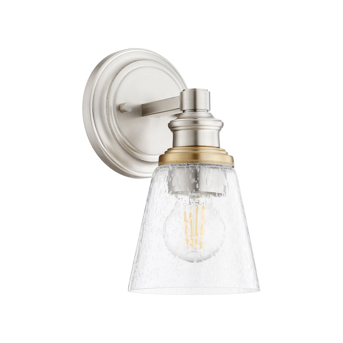 Quorum Home Quorum - 509-1-65 - One Light Wall Mount - Satin Nickel