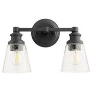Quorum Home Quorum - 509-2-69 - Two Light Wall Mount - Textured Black