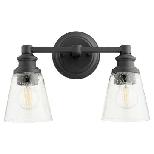 Quorum Home Quorum - 509-2-69 - Two Light Wall Mount - Textured Black