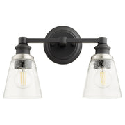 Quorum Home Quorum - 509-2-69 - Two Light Wall Mount - Textured Black