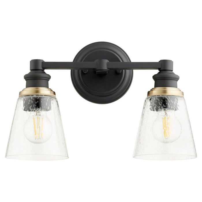 Quorum Home Quorum - 509-2-69 - Two Light Wall Mount - Textured Black