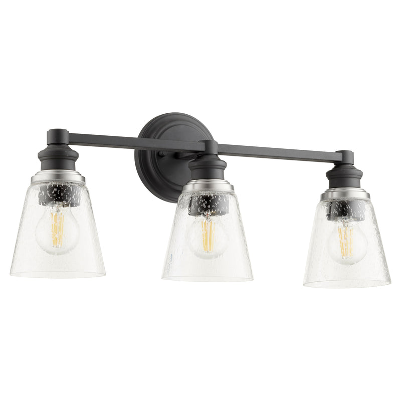 Quorum Home Quorum - 509-3-69 - Three Light Vanity - Textured Black