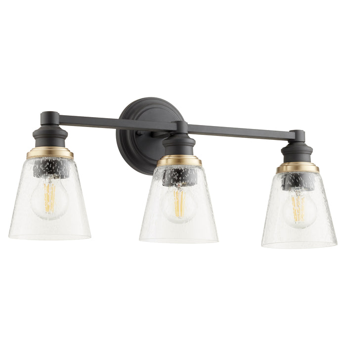 Quorum Home Quorum - 509-3-69 - Three Light Vanity - Textured Black