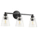Quorum Home Quorum - 509-3-69 - Three Light Vanity - Textured Black
