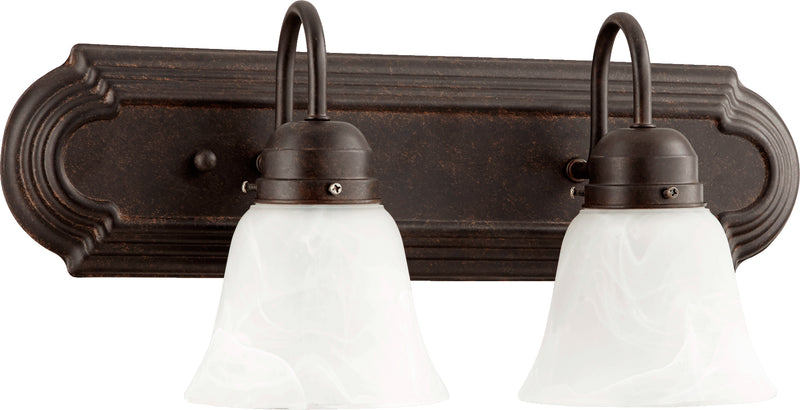 Quorum Home Quorum - 5094-2-144 - Two Light Vanity - Toasted Sienna