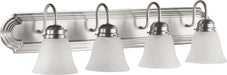 Quorum Home Quorum - 5094-4-165 - Four Light Vanity - Satin Nickel