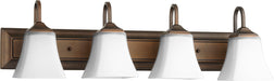 Quorum Home Quorum - 5104-4-86 - Four Light Vanity - Oiled Bronze