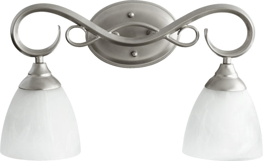 Quorum Home Quorum - 5108-2-64 - Two Light Vanity - Classic Nickel