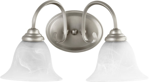 Quorum Home Quorum - 5110-2-64 - Two Light Vanity - Classic Nickel