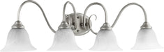 Quorum Home Quorum - 5110-4-64 - Four Light Vanity - Classic Nickel