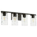 Quorum Home Quorum - 5111-4-59 - Four Light Vanity - Matte Black