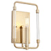Quorum Home Quorum - 5114-1-80 - One Light Wall Mount - Aged Brass