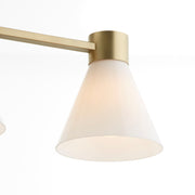Quorum Home Quorum - 5119-1-80 - One Light Wall Mount - Aged Brass w/ Gloss Opal