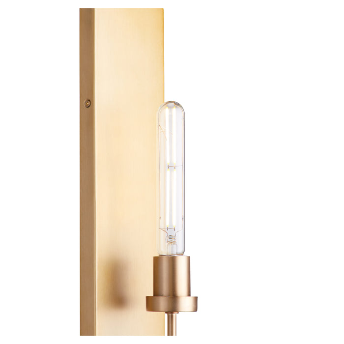 Quorum Home Quorum - 512-1-80 - One Light Wall Mount - Aged Brass