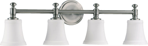Quorum Home Quorum - 5122-4-65 - Four Light Vanity - Satin Nickel