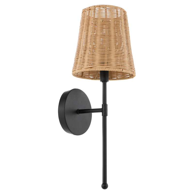 FAIRVIEW 1 Light Wall Mount - Matte Black