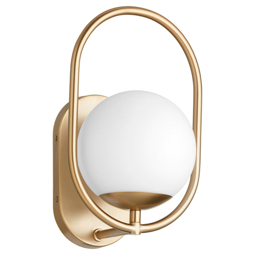 Quorum Home Quorum - 5137-1-80 - One Light Wall Mount - Aged Brass