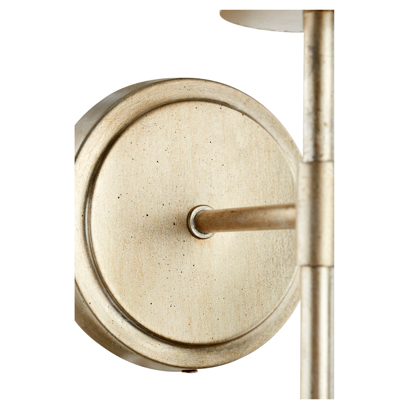 Quorum Home Quorum - 514-1-60 - One Light Wall Mount - Aged Silver Leaf
