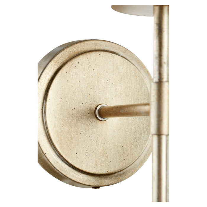Quorum Home Quorum - 514-1-60 - One Light Wall Mount - Aged Silver Leaf