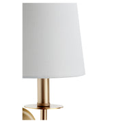 Quorum Home Quorum - 514-1-80 - One Light Wall Mount - Aged Brass