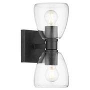 Quorum Home Quorum - 515-2-159 - Two Light Wall Mount - Matte Black