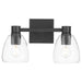 Quorum Home Quorum - 515-2-59 - Two Light Vanity - Matte Black