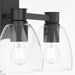 Quorum Home Quorum - 515-2-59 - Two Light Vanity - Matte Black