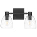 Quorum Home Quorum - 515-2-59 - Two Light Vanity - Matte Black