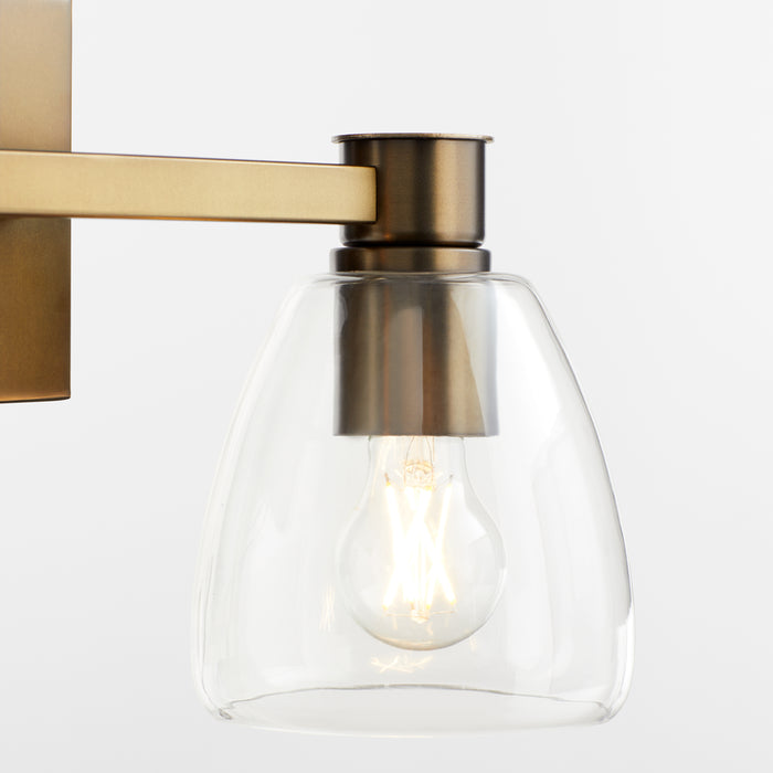 Quorum Home Quorum - 515-2-81 - Two Light Vanity - Dark Brass